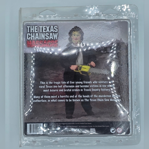 NECA Texas Chainsaw Massacre Leatherface Pretty Lady Mask Clothed Action Figure - Picture 3 of 8